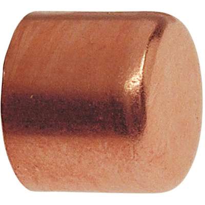 Cap,Wrot Copper,1/4" Tube,C