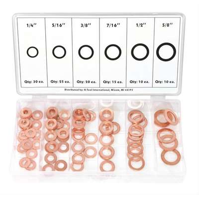 Washer Assortment Copper 110