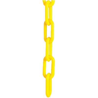 Plastic Chain,Yellow,1-1/2 In