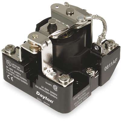 Open Power Relay,5 Pin,120VAC,