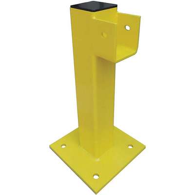 End Post,21 In.,Yellow,Steel