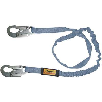 Lanyard,1 Leg,Polyester,Blue