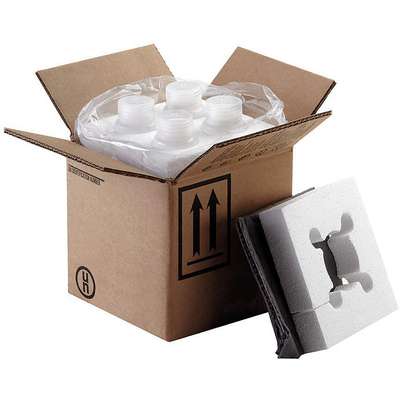 Hazmat Shipping Kit,(4) 4 Oz