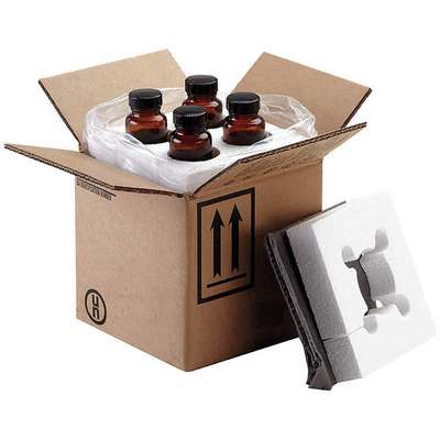 Hazmat Shipping Kit,(4) 8 Oz