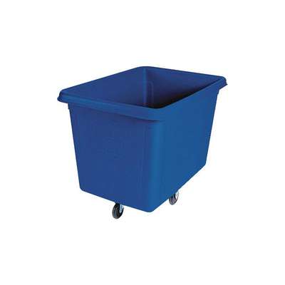 Cube Truck,Hdpe,Blue,16.0 Cu.