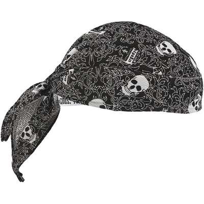 Dew Rag,Black/White,1 Min.