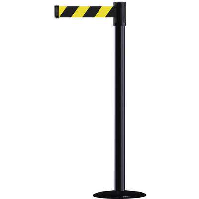 Barrier Post With Belt,Black