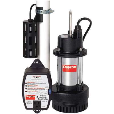 Sump Pump,1/2 Hp,2" NPT,33ft