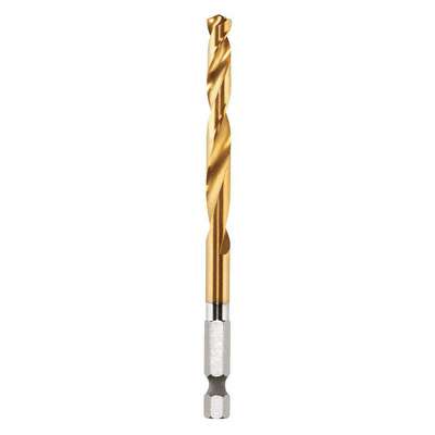 Drill Bit,Titanium,17/64 In.