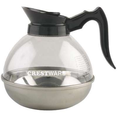 Coffee Decanter,64 Oz.,Black