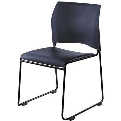 Stacking Chair,Vinyl,30-3/4in