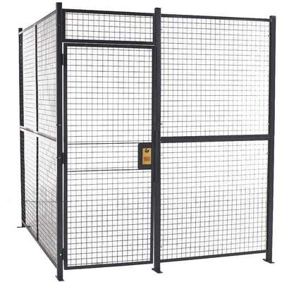 Woven Part Cage,8 Ft. 5-1/4inH,