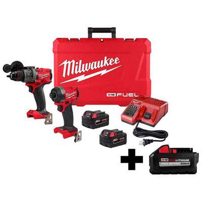 M18 2-Tool Combo Kit w Extra 8.