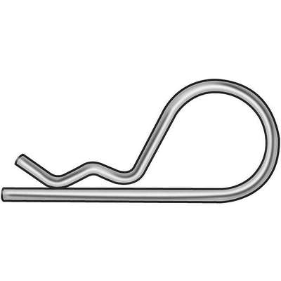 Cotter Pin,Hairpin,0.177 In,Pk