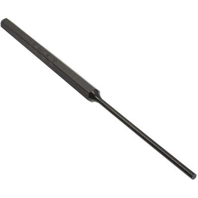 Pin Punch,Black,1/8 In Tip,5/