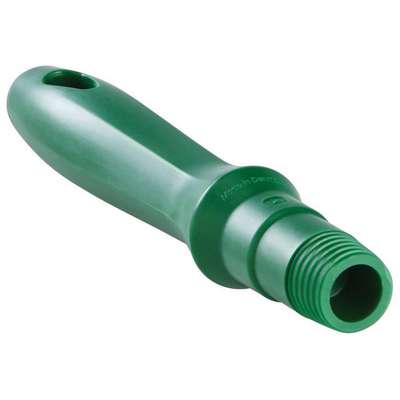 Broom Handle,Plastic,Green,6-1/