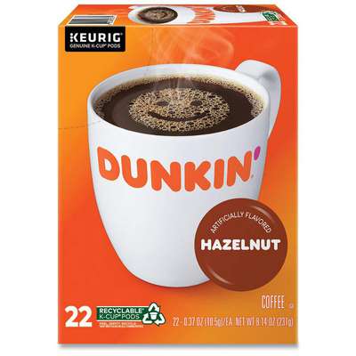 Coffee,Hazelnut,0.37 Oz.,PK22