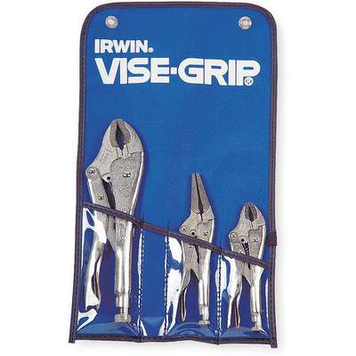 Locking Plier Set 3 Pc