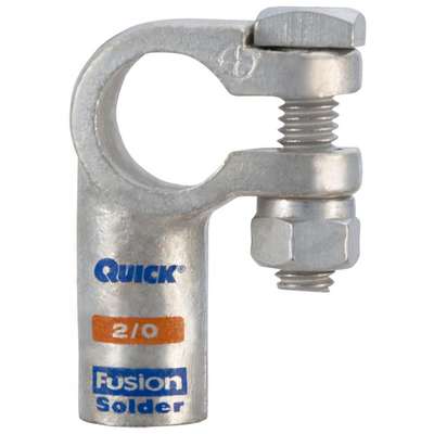 2/0 Pos Rt Elbow Solder Clamp