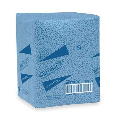 Dry Wipe,12-1/2" x 12",Blue,PK8