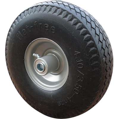 Non-Flattening Wheel,10-1/2 In,