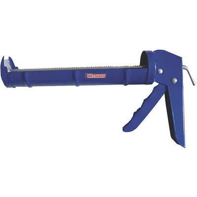 Caulk Gun, Ratchet, Blue, 10.3