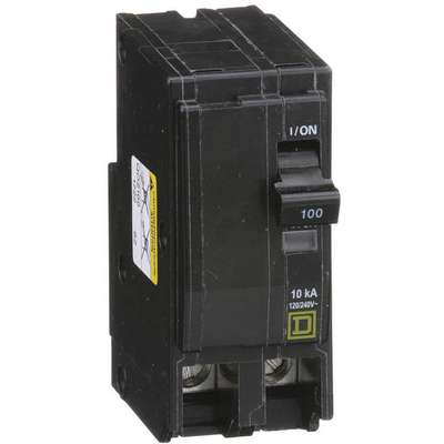 Circuit Breaker,100A,2P,10kA,