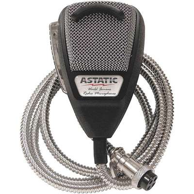 Cb Mic With SS Cord,Silver