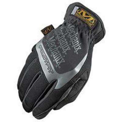 Mechanics Gloves,Black,L,Pr