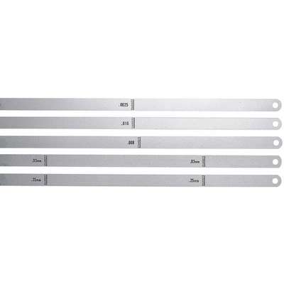 Thickness Gage,0.005 In,1/2 x