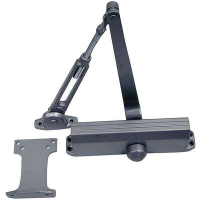 Door Closer,Aluminum,Nonhanded