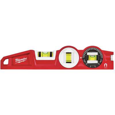 Torpedo Level,10"L,3 Total