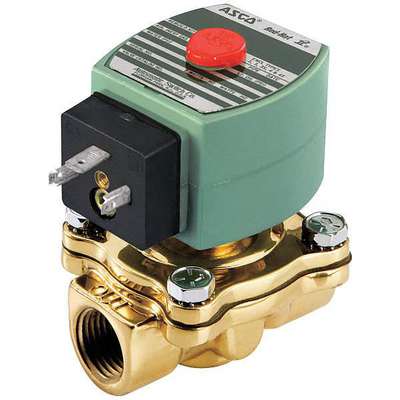 Solenoid Valve,Brass,Nc,Air,