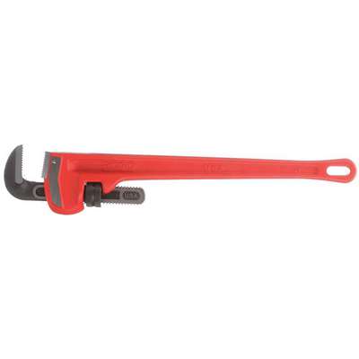 Pipe Wrench, Cast Iron, 20"