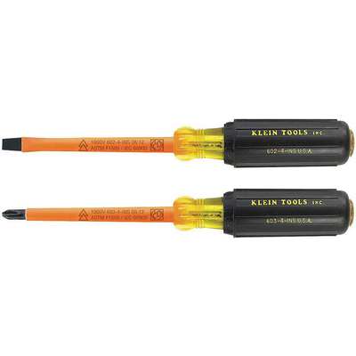 Insulated Screwdriver Set,2 Pc