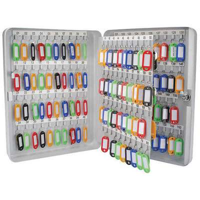 Key Cabinet,160 Capacity,14-1/