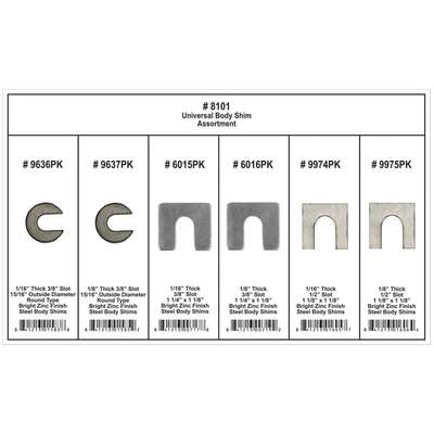 Universal Body Shim Assort