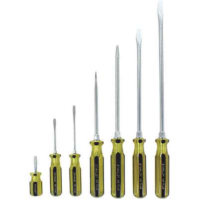 Screwdriver Set,7 Pcs.,Acetate