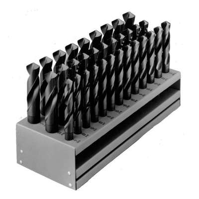 Reduced Shank Drill Set,33pc,