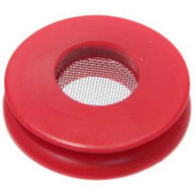 Poly Glad Hand Seal Red W/Scrn