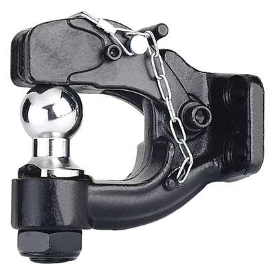 Pintle Hook,2" Ball,1-1/8"