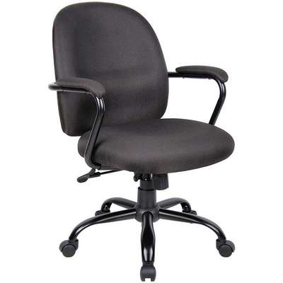 Executive Chair, Fabric, Black