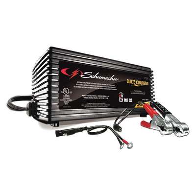 Battery Charger,120VAC,7" W