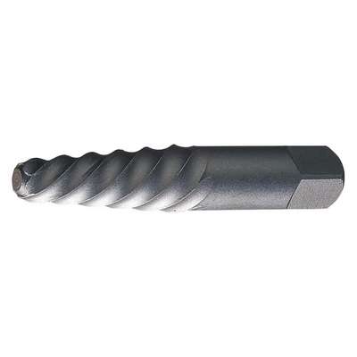 Screw Extractor,#4 Size,1/4"