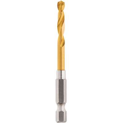 Drill Bit,Titanium,3/16 In.