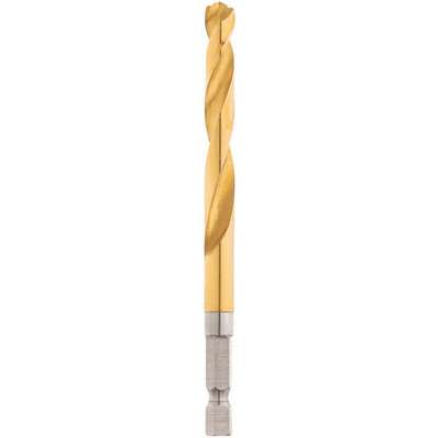 Drill Bit,Titanium,5/16 In.