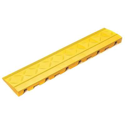 Mat Ramp,Yellow,4 In. x 18 In.,