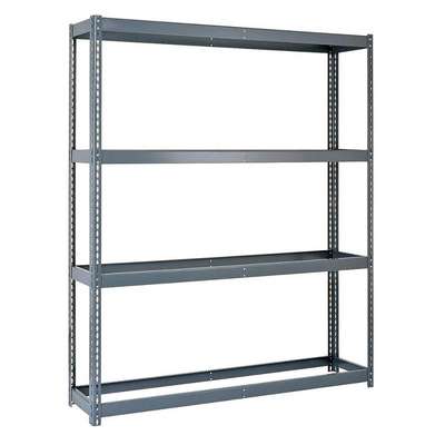 932640-6 Edsal 4-Shelf, Freestanding Boltless Shelving; 750 lb. Shelf ...