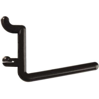 Locking Pegboard Hooks,2in.L,