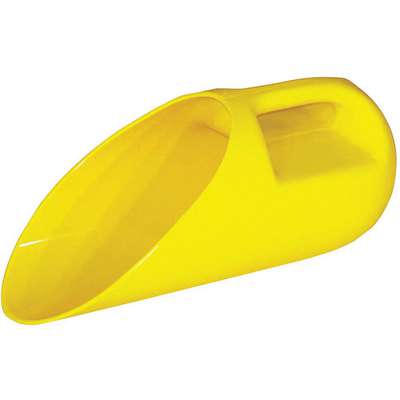 Plastic Scoop, Heavy Duty Yel.